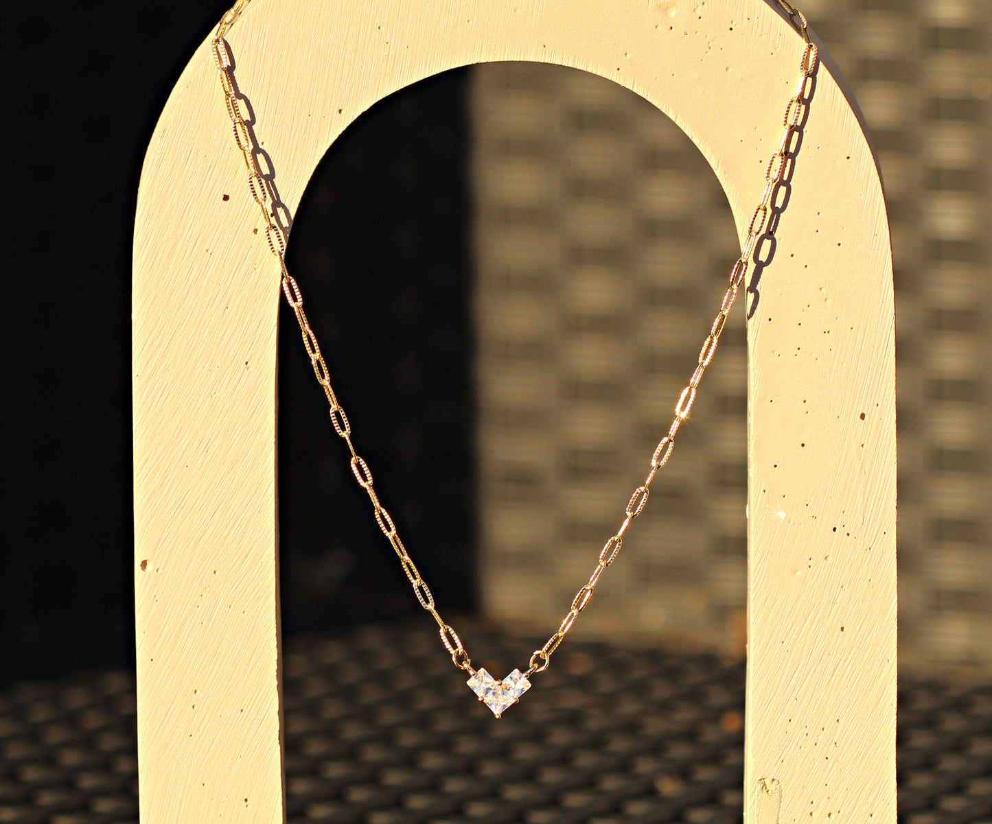 Dazzling Heart Necklace