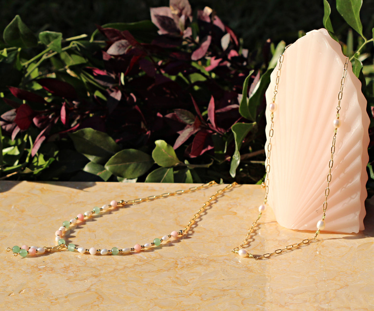 Jade Drop Necklace