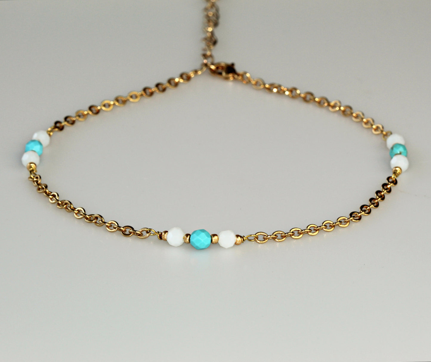 Aria Turquoise Anklet