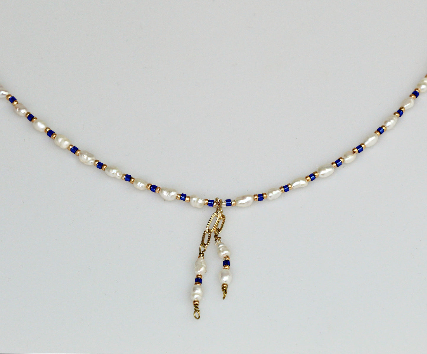 Sapphire Drop Necklace