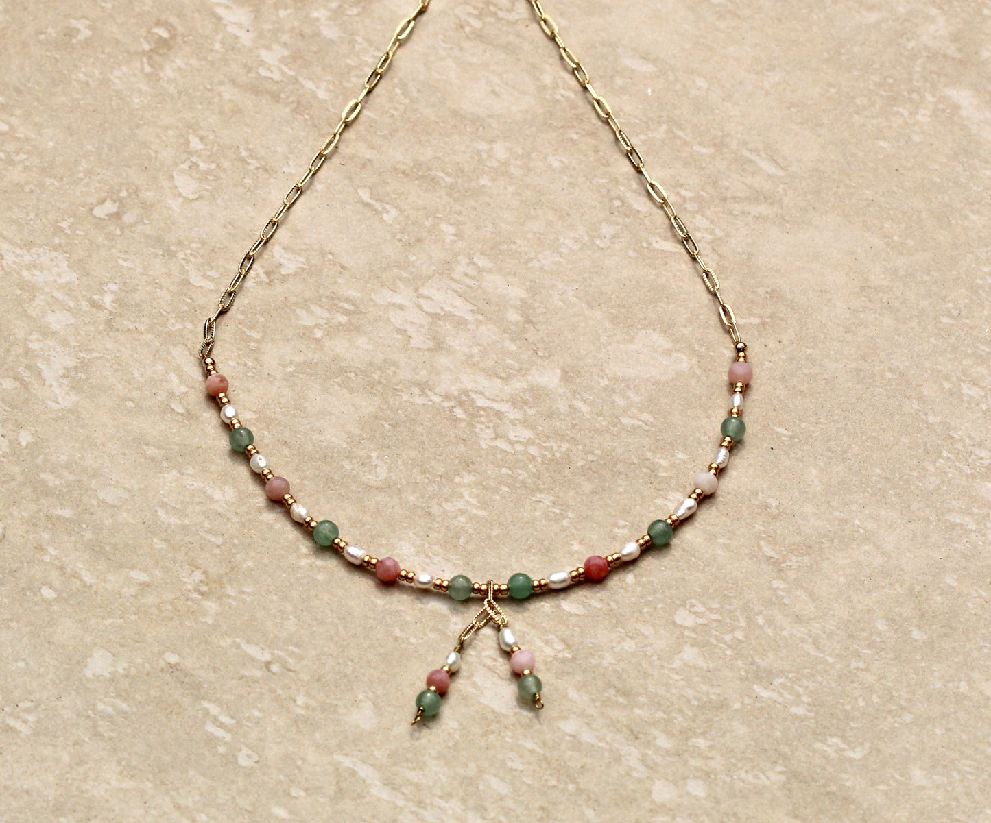 Jade Drop Necklace