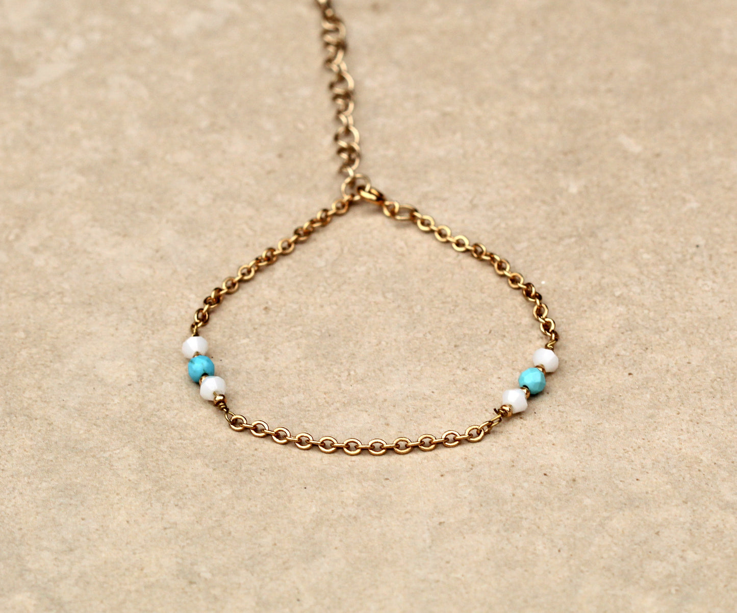 Aria Turquoise Anklet